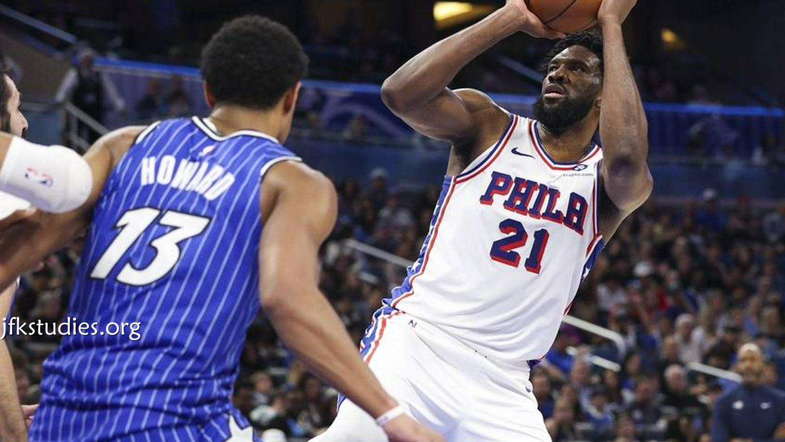 杏彩体育独家专栏：恩比德22+9贝恩空砍23分 马克西29分76人力克魔术